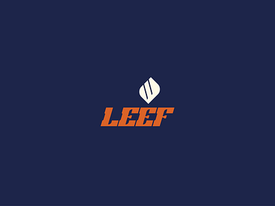 LEEF { logo design with woodlawn font } artwork branding business logo design concept corporate logo design custom logo design graphic design icon illustration logo logo branding modern logo design tailored logo typography vector