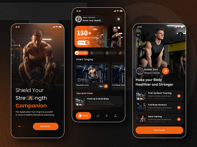 🏋️‍♂️ Fitness Training App UI💪 app design appdesigndaily appdesigntrends branding creativeappdesign fitness app fitnessappdesign fitnesschallengeapp fitnessgoals healthandfitness intuitivedesign minimalui mobileappdesign modernappui ui uiux design uiuxdesign usercentereddesign uxuidesigninspiration workoutappui