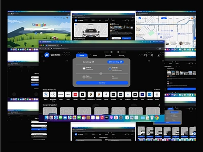 Web Design Concept Rental Cars car rental web car rental web concept concept design figma prototype prototyping ui uidesign uidesigner uiux uiuxdesign uiuxdesigner ux uxdesign uxdesigner web concept web design concept webdesign