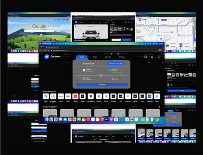 Web Design Concept Rental Cars car rental web car rental web concept concept design figma prototype prototyping ui uidesign uidesigner uiux uiuxdesign uiuxdesigner ux uxdesign uxdesigner web concept web design concept webdesign