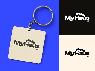 MyHaus.ng Logo Approved bold brand brand and identity brand identity branding brandmark competition home house identity logo nigeria prize property raffle retro type typeface typography wordmark