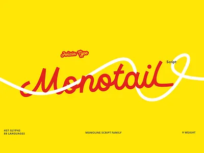 Monotail Script | Monoline Font Family | Free To Try free font freebies stylish font