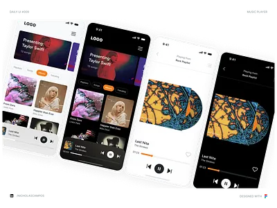 Daily UI #009 - Music Player 009 album album cover audio audio player challenge dailyui dailyui009 dailyuichallenge dauly ui 009 interface music music music player pause playing music spotify taylor swift ui ui challenge uidesign