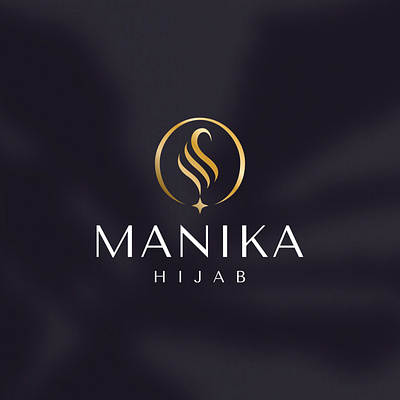 Manika Hijab | Brand Fashion brand brand identity branding classy cloth elegant logo fashion fashion identity hijab identity logo logo hijab lux luxury m elegant m logo muslim muslim fashion scarves wear