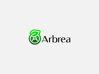 Arbrea logo/ Eco logo a brand brand identity branding design eco farm gradient icon identity leaf letter a logo logo design logos organic organic farm