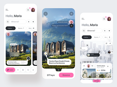 Omostate-Real Estate Mobile App Design (home,map,details screen) agent apartment application application design design dribbble eal estate agency home mobile mobile app mobile app design real design real estate real property realty stay ui user experience user interface ux