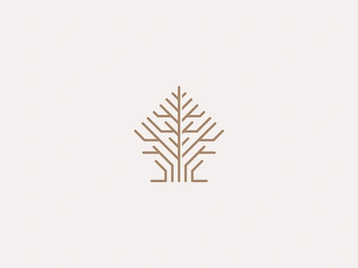 Monoline Tree beauty branddesign brandidentity branding branding concept carpentry design elegant forest forestry logo logo design logodesign minimalist modern monoline pine tree wood woods