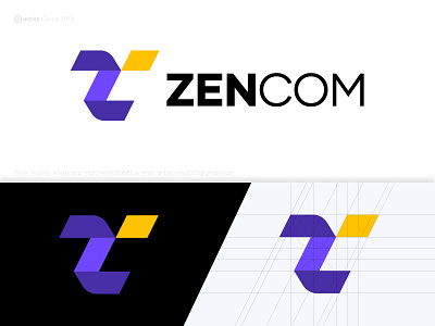 ZC/ZTC logo design ai branding creative logo graphic design identity letter mark logo logo design logofolio logos logotype minimalist logo modern logo saas simple logo software symbol tech logo typhography zc