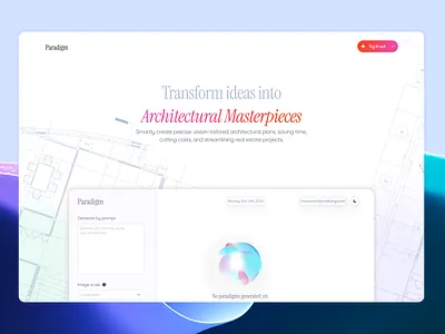 Paradigm - AI for Architecture ai ai design architecture artificial intelligence engineering prompt trending