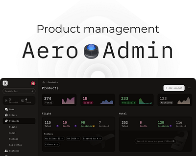 Product Management components crm dashboard design system