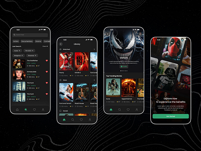 Movie Streaming Mobile IOS App android animation app design app interaction apps design cinema design design app ios app mobile app mobiloe app motion movie movie app movie apps movie streaming stream streaming ui uiux