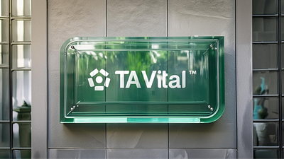 TA Vital™ signage | by BEAN CREATIVE® bean creative branding branding agency design graphic design logo motion graphics practical branding signage