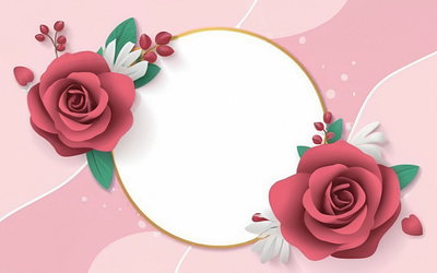 Flower template graphic design illustrations logo