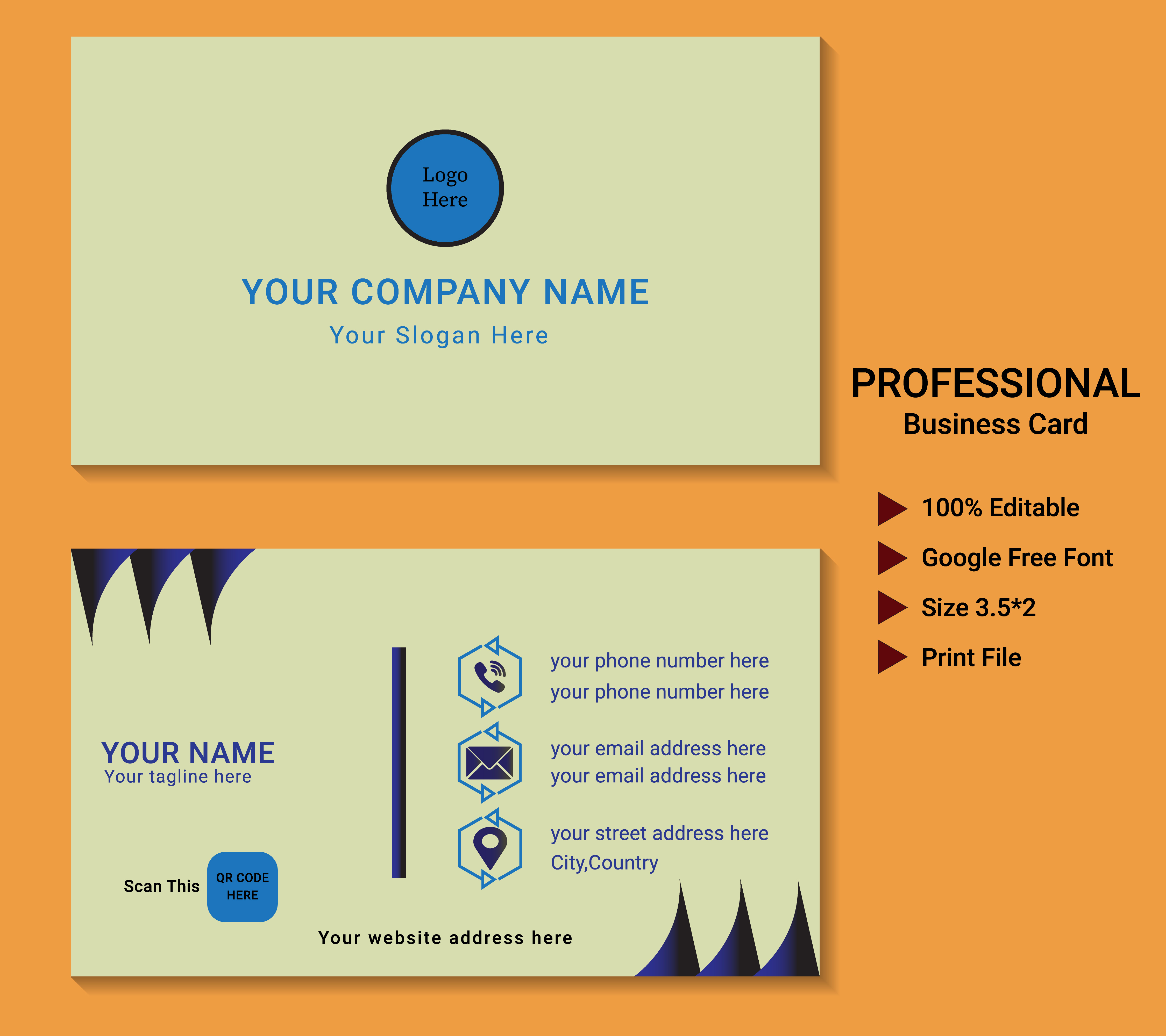 Professional Business Card Design.Free download Link below ⇩⇩⇩ advertising branding business card connecting contact corporate design details graphic design information logo
