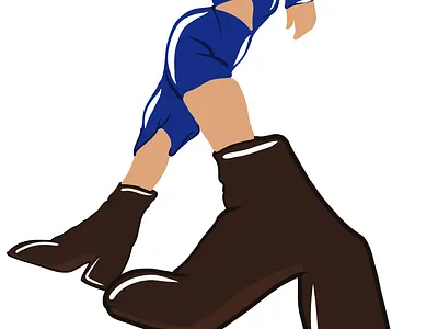 Stepping up in style- illustration character design design graphic design illustration