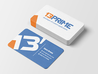 Modern Business Card Design graphic design