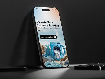 Best Laundry Service App UI Design app design inspiration app interface clean ui design trends laundry app laundry app development laundry app features laundry app ui design laundry service app minimalist design mobile app design modern ui on demand services app ui design user friendly design ux design