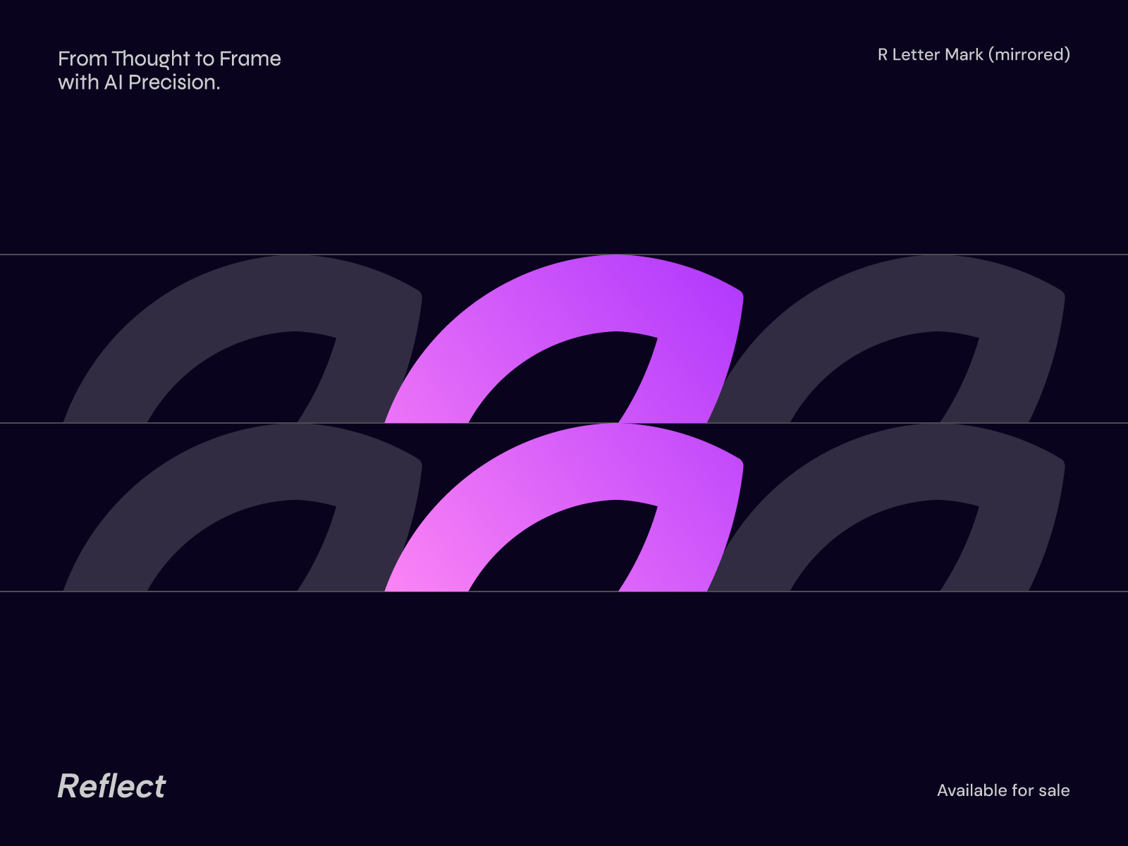 R Letter Mark Abstract Reflection AI Tech Logo Design ai logo artificial inteligence brand brand designer brand identity branding flat logo futuristic logo gradient logo logo design logo designer logo maker minimal logo minimalist logo modern logo r letter r letter logo r logo reflection logo tech logo technology logo