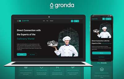 Gronda website redesign redesign ui ux website