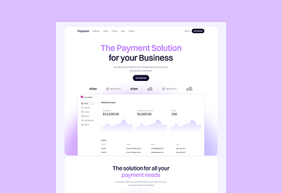 Paywave business colorful creative design design fintech framer framer template payment template ui ui design website