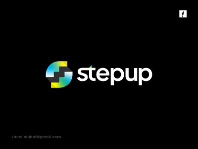 StepUp - Premium Technology Agency Logo Design mark | Unused agency brand identity branding design finance gradient growth icon logo logo design marketing modern logo s logo small business stair startup step up symbol tech technology company