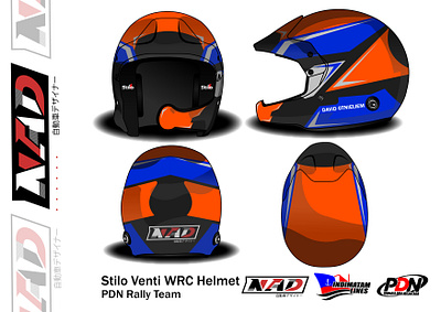 PDN Rally Team Stilo Venti WRC helmet design 2025 automotive automotive art automotive illustration branding branding helmets graphic design helmet helmet design helmet motorsport livery livery design motorsport racing rally rally car stilo helmets