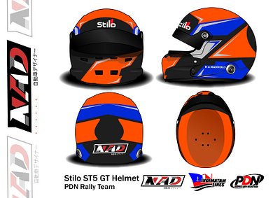 PDN Rally Team Stilo ST5 GT helmet design 2025 automotive automotive art automotive illustration branding branding helmets graphic design helmet helmet design helmet motorsport livery livery design motorsport racing rally stilo stilo helmets vector wrap wrap design wrapping