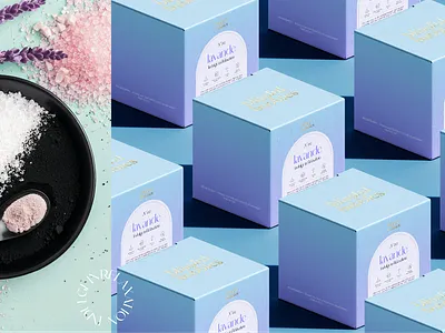 Packaging for Bath Bombs bath bath bomb brand identity branding colorful packaging cosmetic creative design eco friendly essentials gift box graphic design icon luxury packaging relaxation spa sustainable visual design women