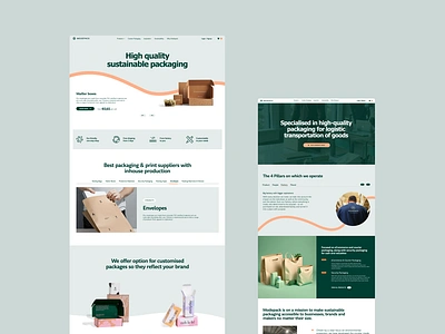 Modepack pt. 01 art direction design ecommerce packaging ui ux web website