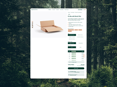 Modepack pt.04 art direction design desktop e commerce mobile packaging ui ux web website