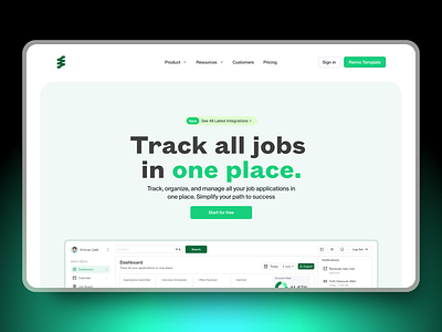 ApplyTrackr Website Project ui