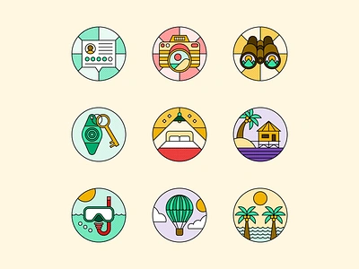 Tripadvisor Achievement Badges Pt. I 🏅✨ award badges design icons illustration medal