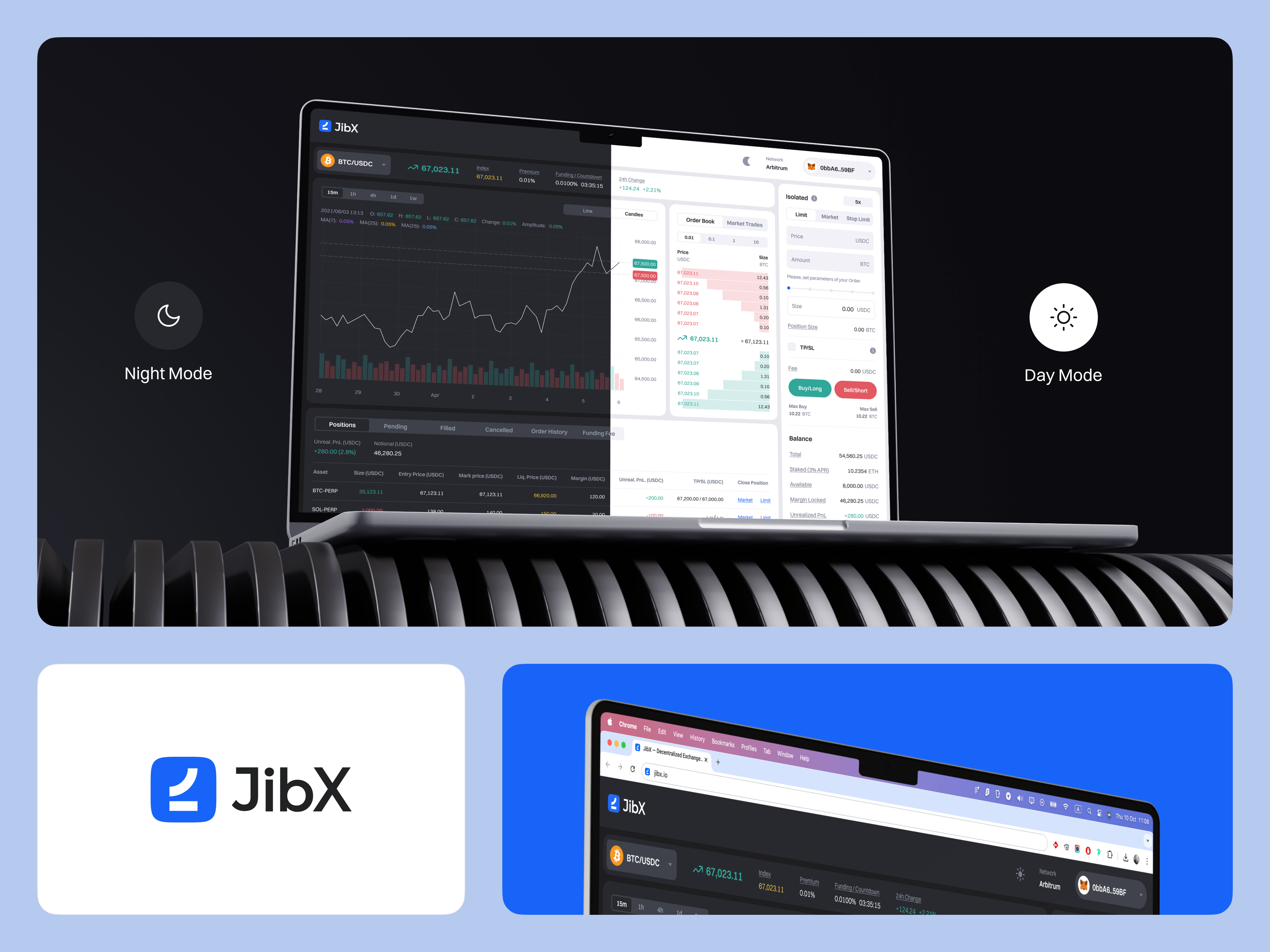 Example of JibX — a cutting-edge decentralized exchange (DEX) platform