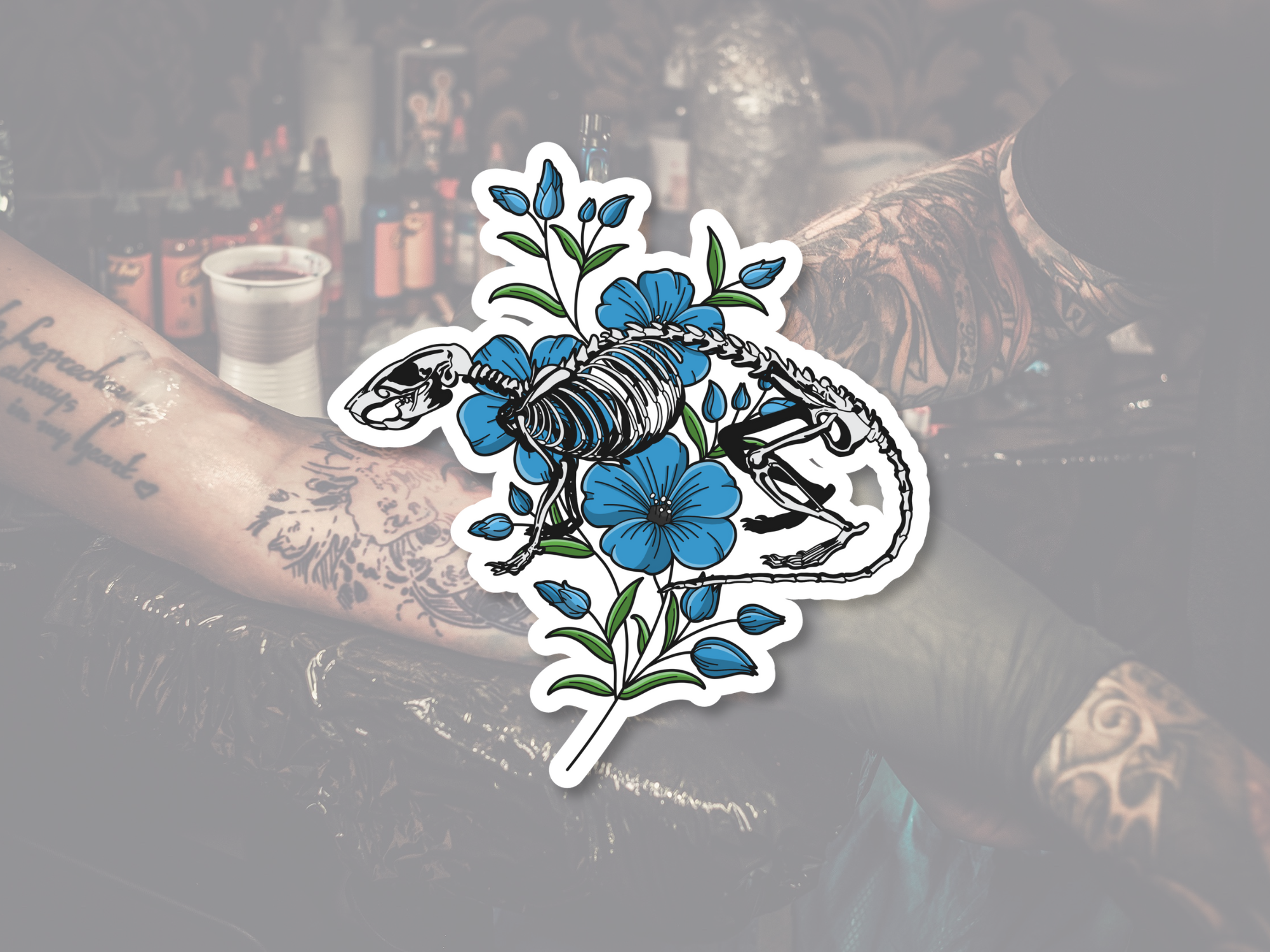 DIGITAL ILLUSTRATION design graphic design illustration line illustration procreate sketch tattoo tattoo style