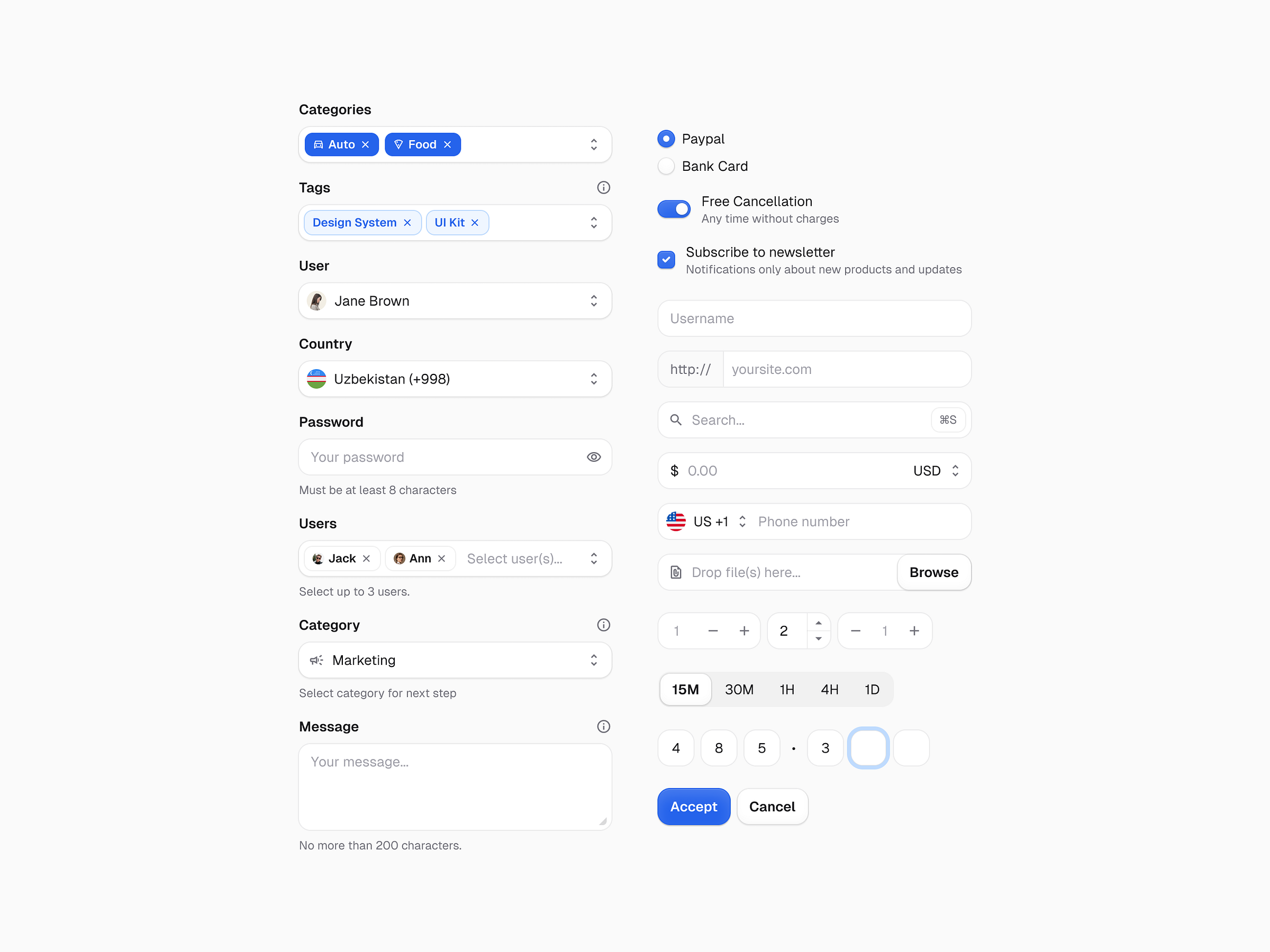 UI Elements by Pixsellz on Dribbble