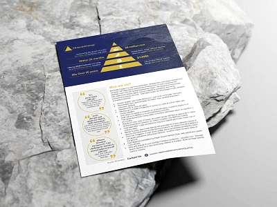 Executive Summary Design branding brochure catalog clean design creative flyer graphic design infographics mining poster