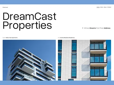 Real estate hero design graphic design ui webdesign