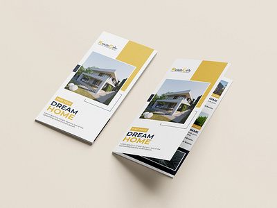 Real Estate Trifold Brochure Design advertising booklet brochure dream home home business house house for sale leaflet marketing modern modern house pamphlet property real estate real estate house real estate trifold single property tri fold trifold trifold brochure