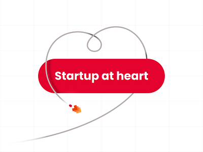 Startup at Heart graphic design motion design