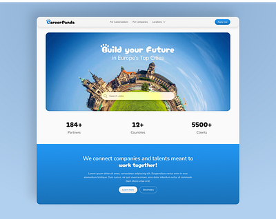CareerPanda - Jobs im Ausland finden career jobs ui ux webdesign