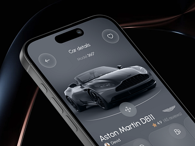 🚗 Mobile design for the rental app | Hyperactive app app design car rent design grey hyperactive ios mobile mobile app mobile design mockup product design rent saas service ui user experience user interface ux web design