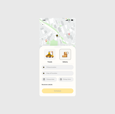 Delivery Schedule // Delivery App app design delivery app delivery schedule app homescreen ui uidesign uiux ux uxdesign