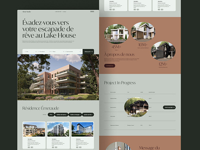 Real estate website Homepage design 2025 landing page 2025 web ui best landing page best ui design landing page modern landing page modern real estate l real estate real estate design real estate homepage real estate landing page real estate website trendy design web ui website ui