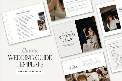 Canva Wedding Guide Template canva canva ebook canva ebook template canva template canva wedding guide template client client guide client proposal client welcome client welcome guide client welcome kit client welcome pack client welcome packet photographer logo photographer pricing photography photography price list photography price sheet template wedding guide