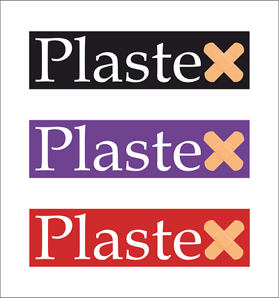 Logo for the Plastex brand branding graphic design logo typography