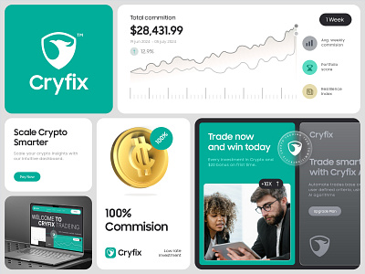 Crypto Brand Identity and Style Guideline 2025 analysis apps bashboard brand guide brand guideline brand identity branding crypto guide guideline icon identity logo symbol trent ui uiux ux website