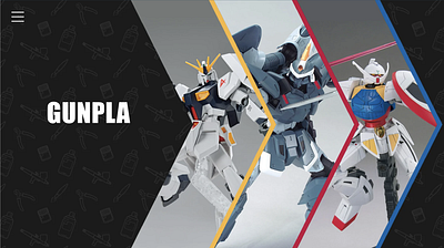 Gunpla, Before Buying adobexd design design thinking games graphic design gunpla links logo meyhod research ui uxui vector web web design web page