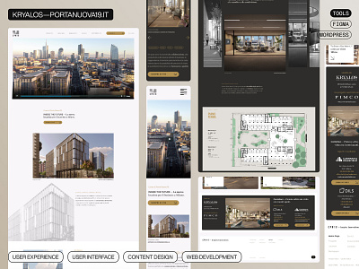 Porta Nuova 19 - Web Design & Development branding design elementor graphic design landing page ui ux web design web development