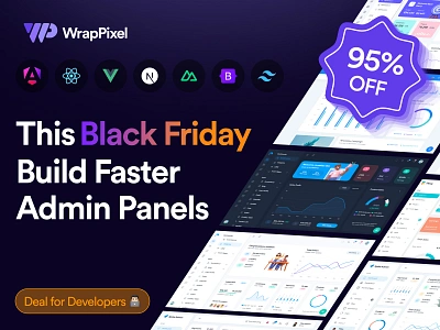 Black Friday Deal for Web Developer's & Designers! 👨‍💻 admin dashboard black friday black friday admin templates black friday angular. black friday bootstrap black friday dashboard black friday developer black friday developer deals black friday nextjs black friday nuxtjs black friday react black friday sale black friday tailwind black friday vuejs cyber monday deals developer blackfriday developer deals