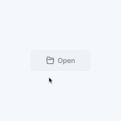 📁 Open the folder animated icon animation file folder mingcute motion motion graphics